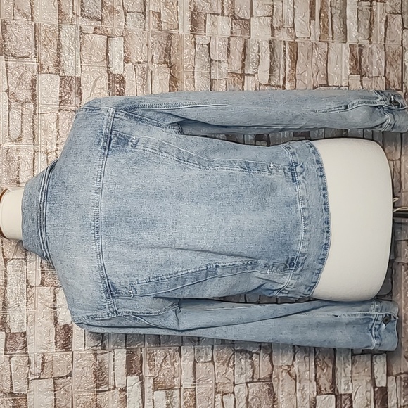 Free People Light Blue Denim Jacket - Picture 2 of 8